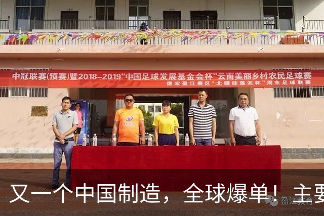 又一个中国制造，全球爆单！主要杀入欧美市场